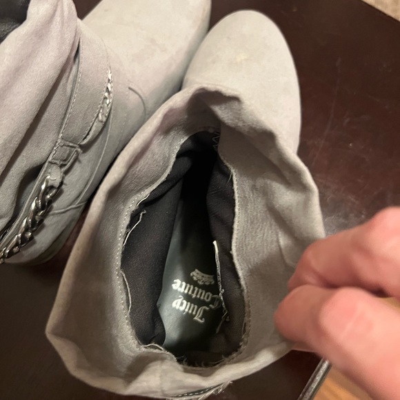 Juicy Couture Women's Slouch Ankle Boots size 7.5 - Picture 6 of 8